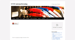 Desktop Screenshot of gvdnet.dk